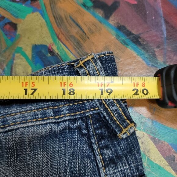 Eminem Slim Shady vintage baggy denim shorts - size 38 - Picture 4 of 10